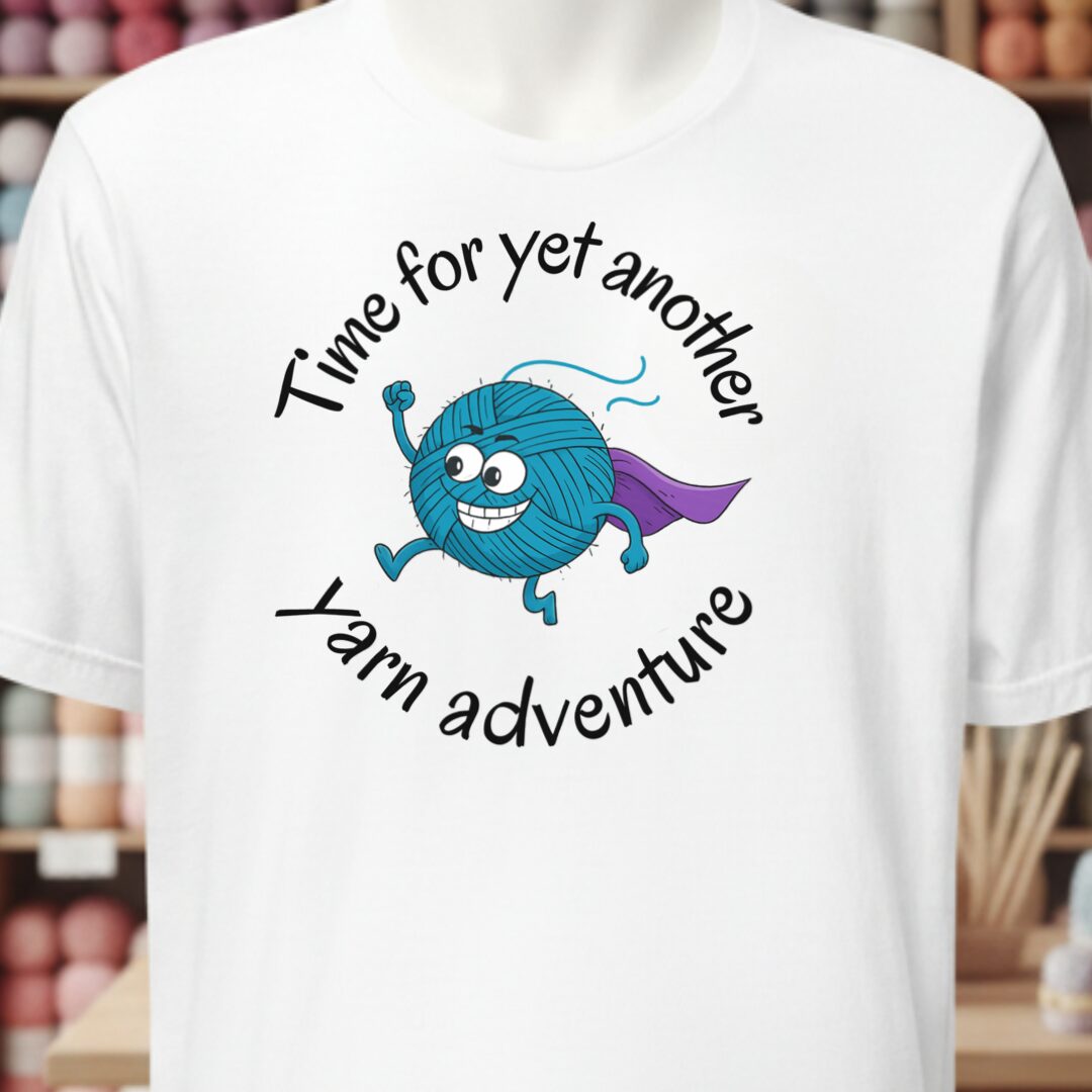 Yarn Adventure T-Shirt White t-shirt