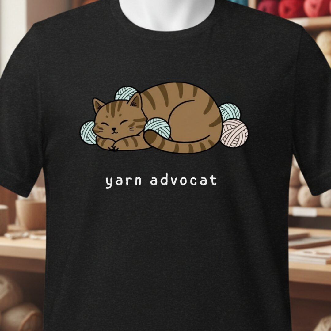 Yarn Advocat T-Shirt Black t-shirt