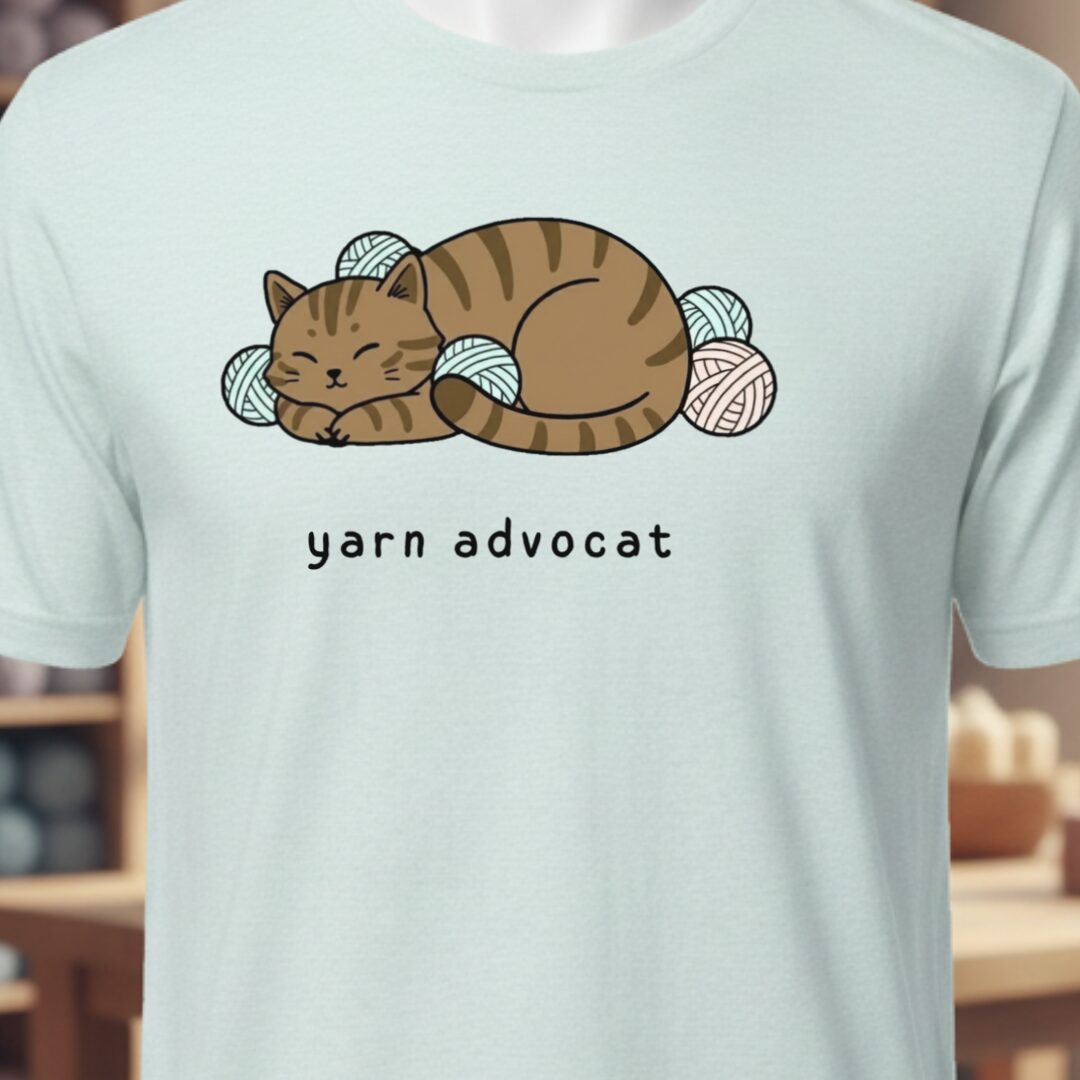 Yarn Advocat T-Shirt Ice Blue t-shirt