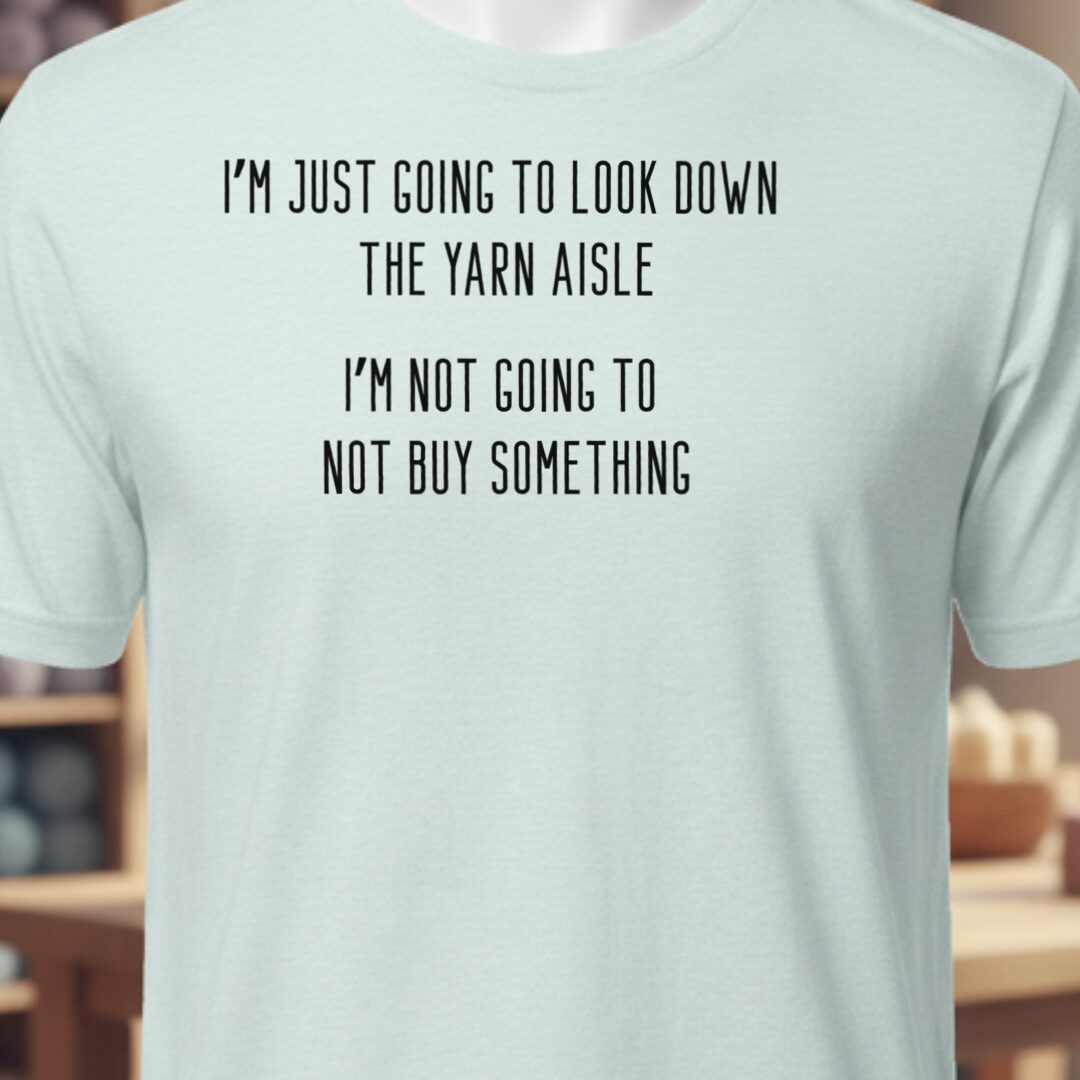 Yarn Aisle T-Shirt Ice Blue t-shirt