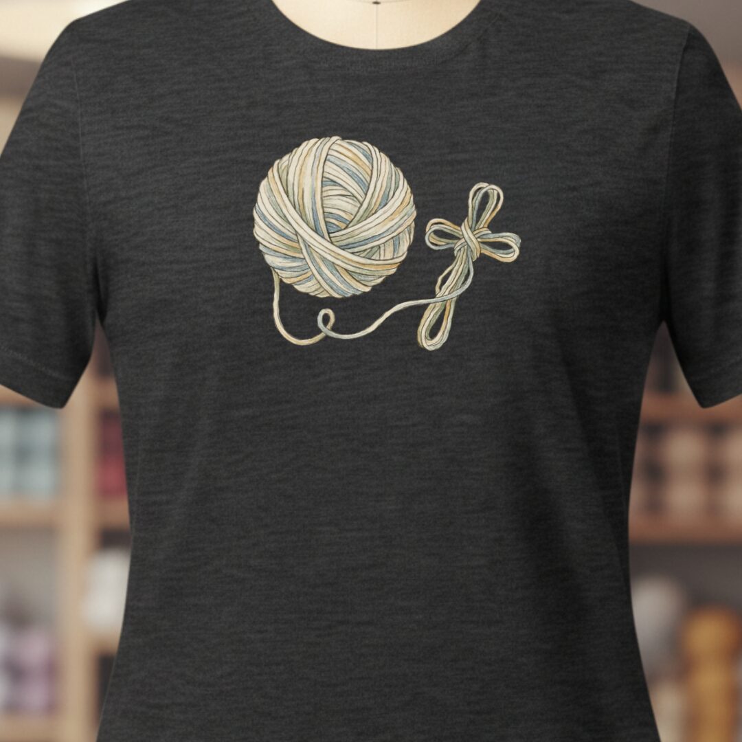 Yarn Cross T-Shirt Dark Grey t-shirt