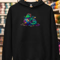 Yarn Dragon Hatchling Hoodie Black t-shirt