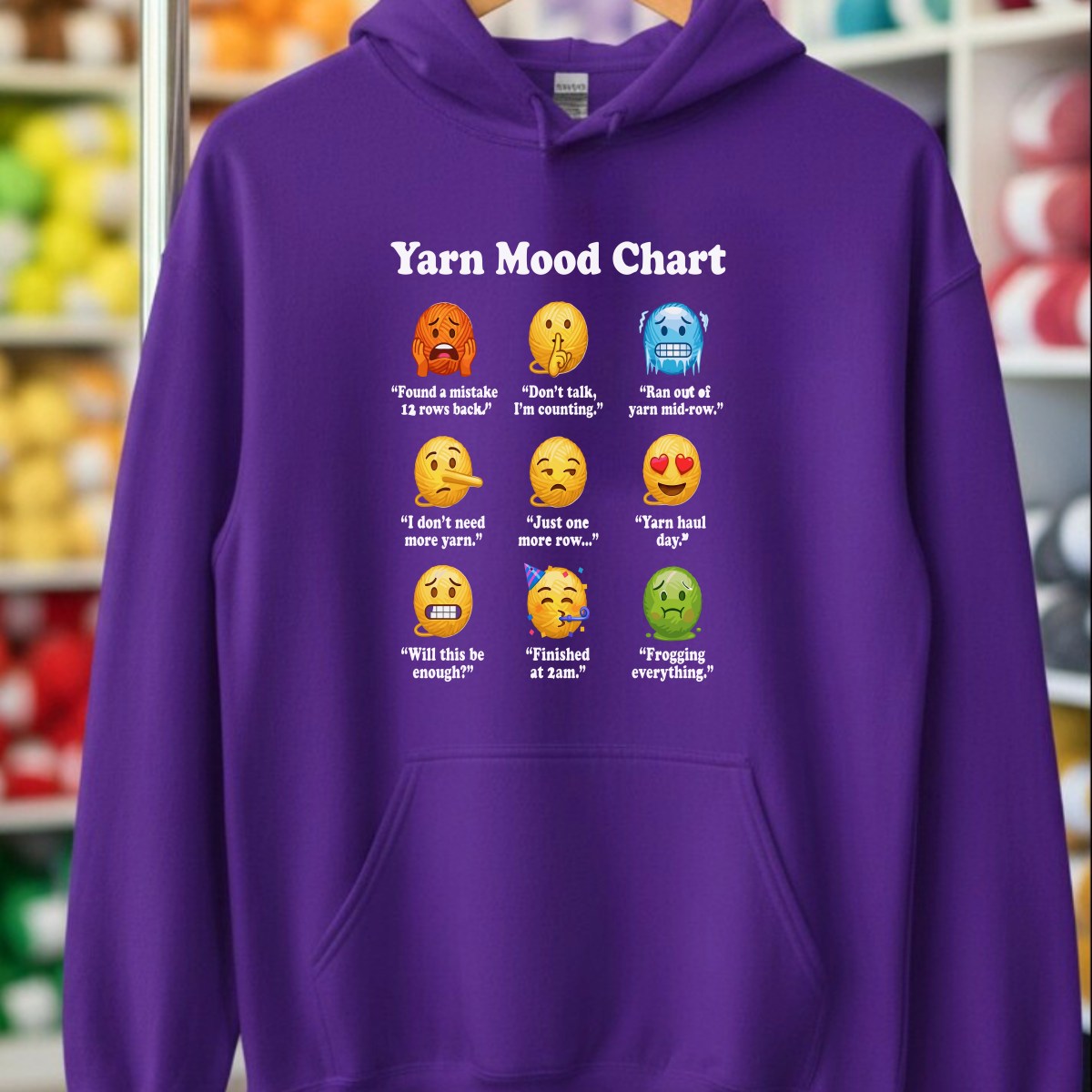 Yarn Emojis Purple Hoodie.jpg