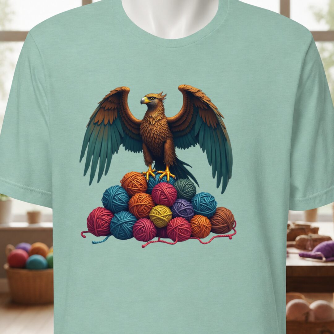 Yarn Guardian Eagle T-Shirt Sea Breeze t-shirt