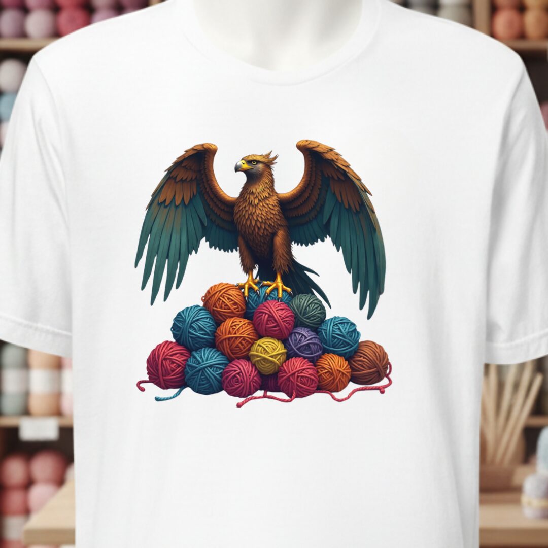 Yarn Guardian Eagle T-Shirt White t-shirt