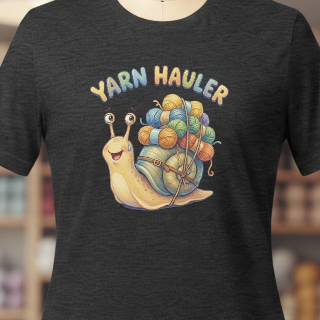 Yarn Hauler T-Shirt Dark Grey t-shirt