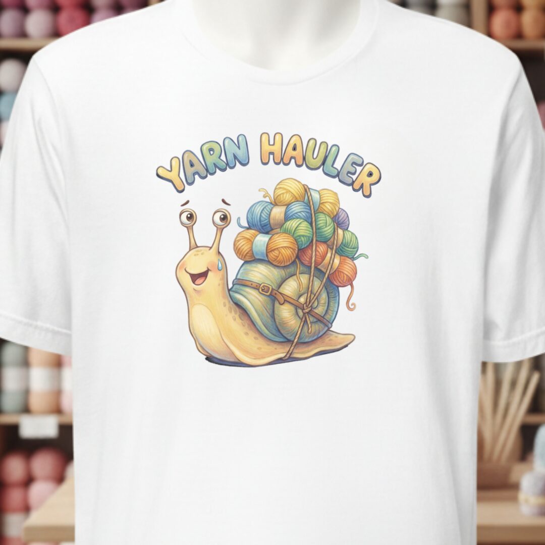 Yarn Hauler T-Shirt White t-shirt