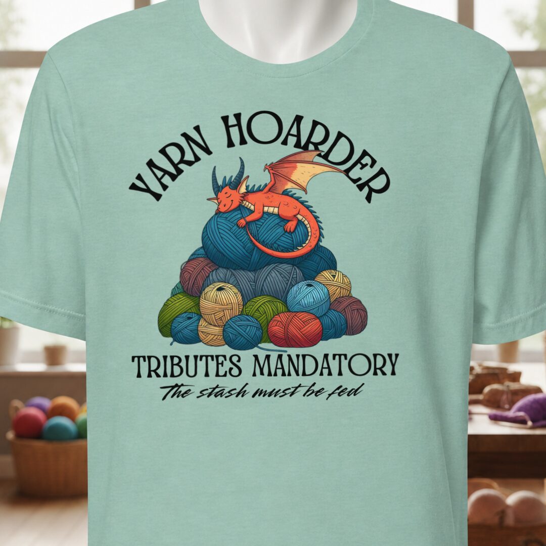 Yarn Hoarder T-Shirt Sea Breeze t-shirt