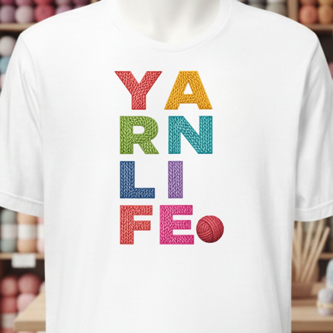 Yarn Life T-Shirt White t-shirt