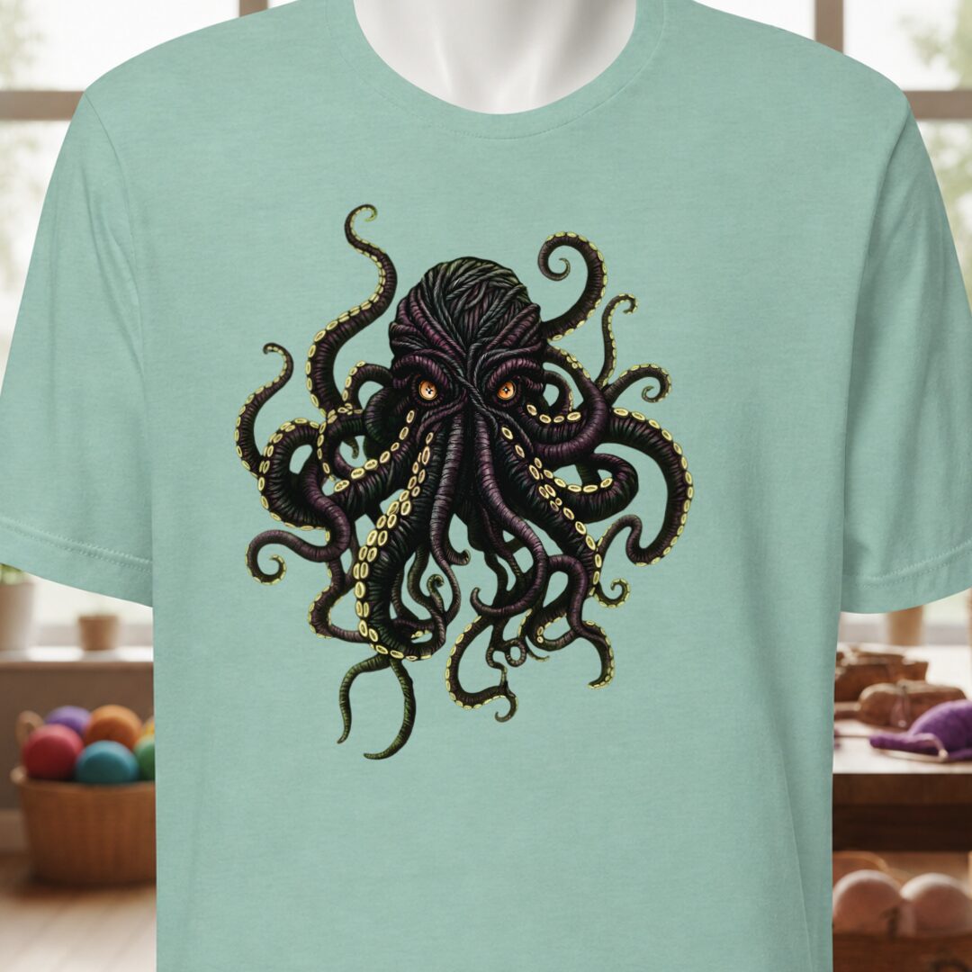 Yarn Sea Monster T-Shirt Sea Breeze t-shirt