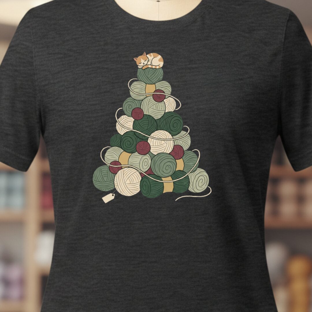 Yarn Tree T-Shirt Dark Grey t-shirt