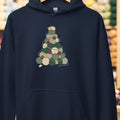 Yarn Tree Hoodie Navy t-shirt