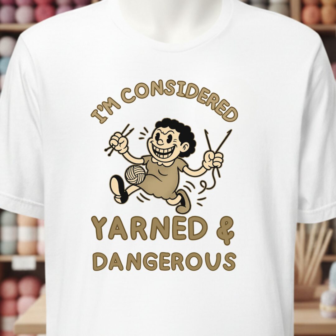 Yarned & Dangerous T-Shirt White t-shirt