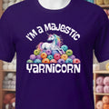 Yarnicorn T-Shirt Purple t-shirt