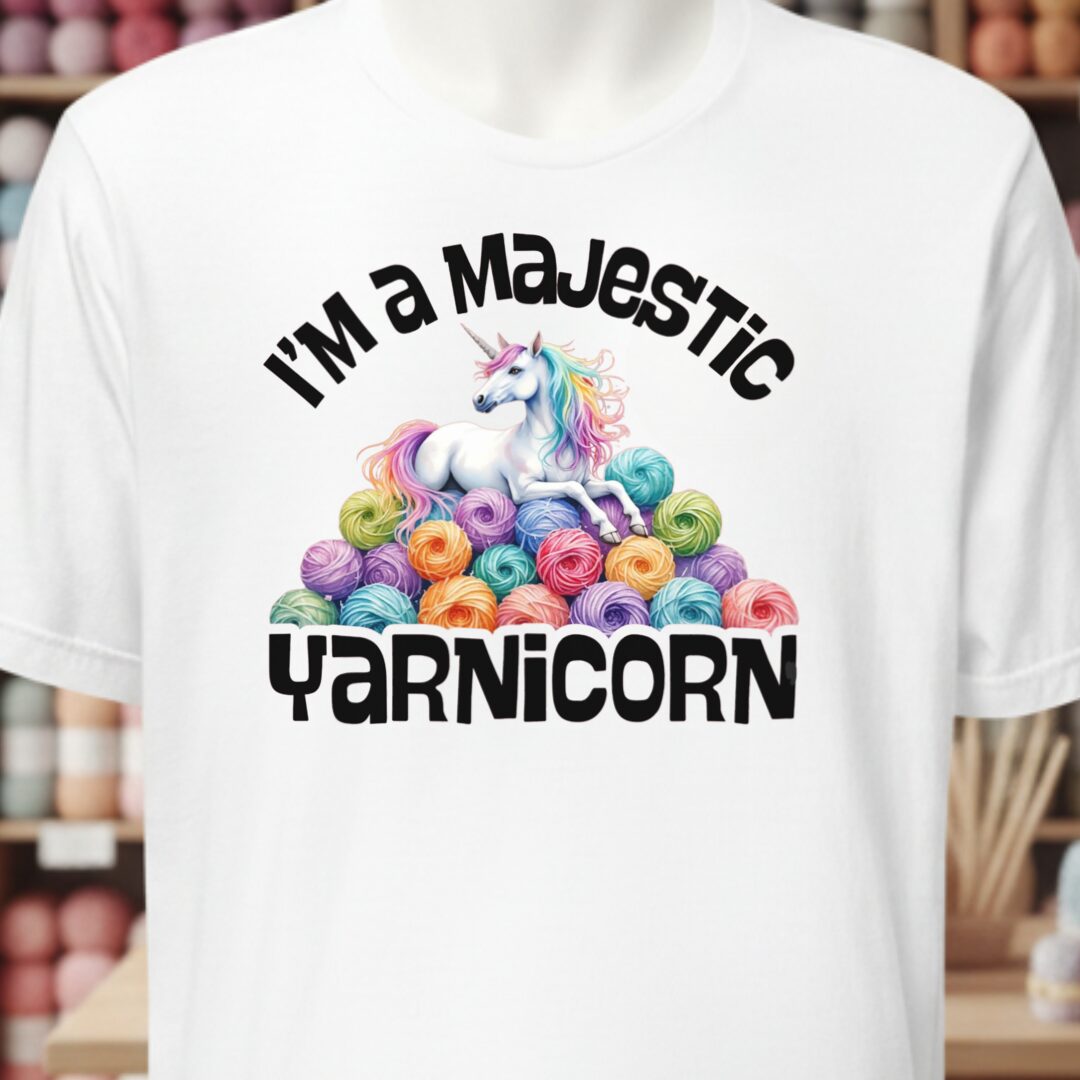 Yarnicorn T-Shirt White t-shirt