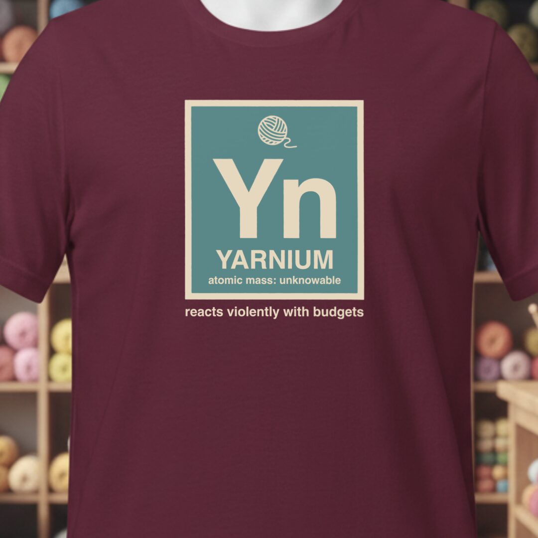 Yarnium T-Shirt Maroon t-shirt
