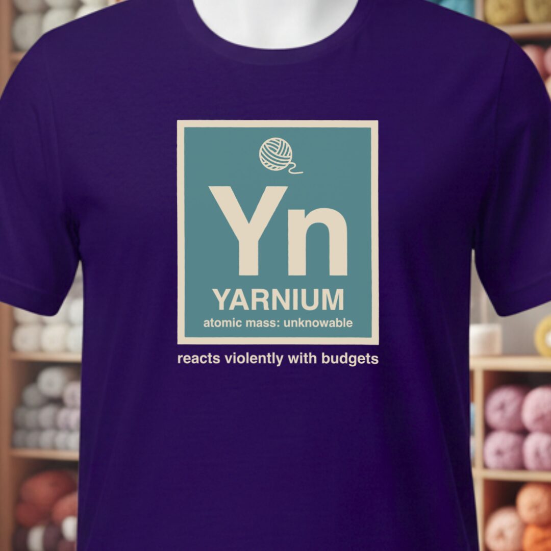 Yarnium T-Shirt Purple t-shirt