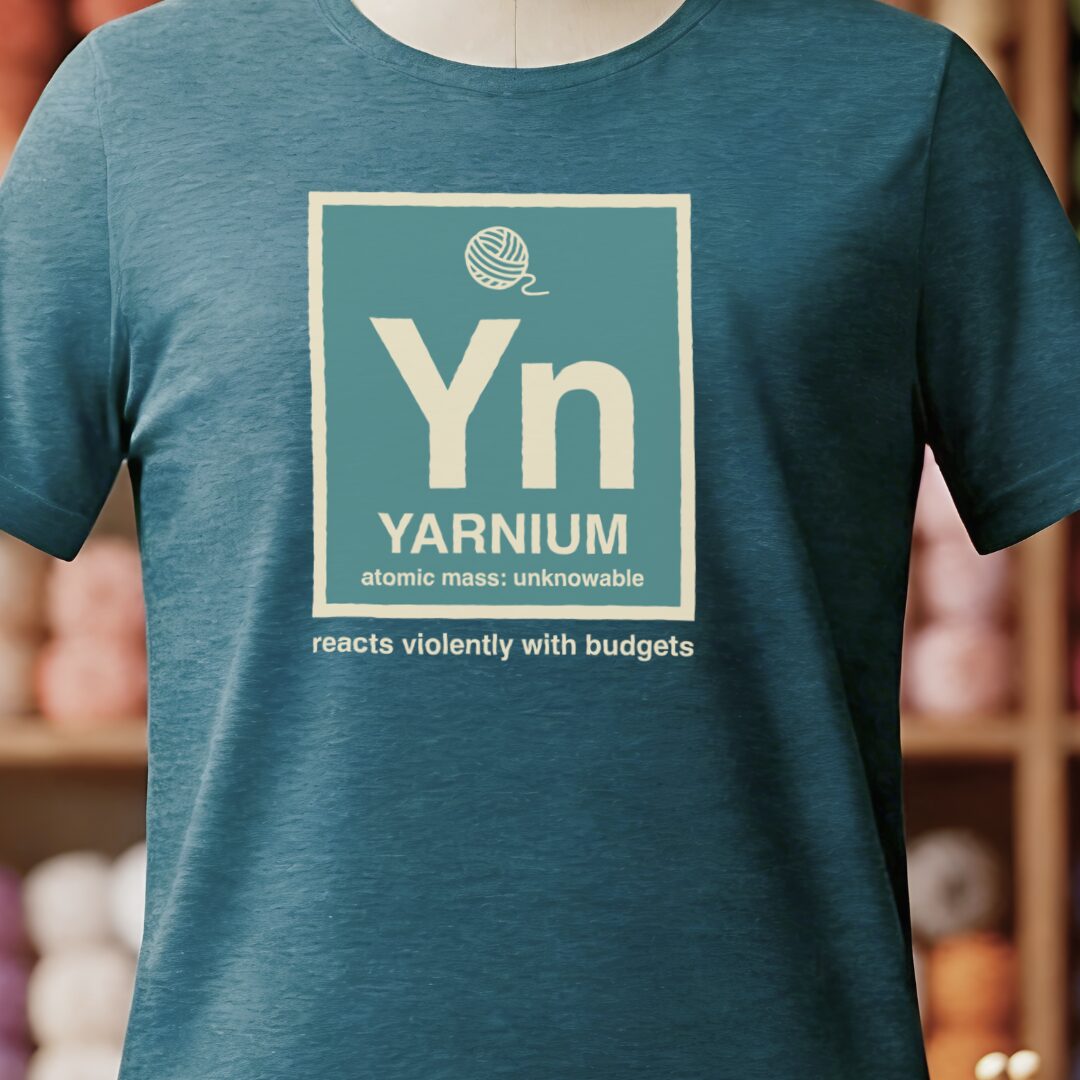 Yarnium T-Shirt Teal Blue t-shirt