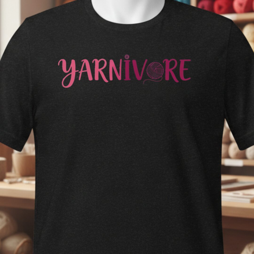 Yarnivore T-Shirt Black t-shirt