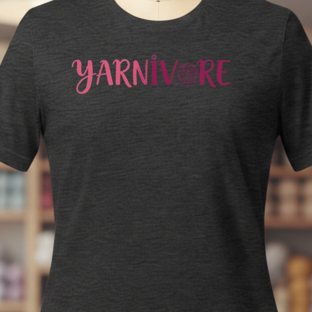 Yarnivore T-Shirt Dark Grey t-shirt