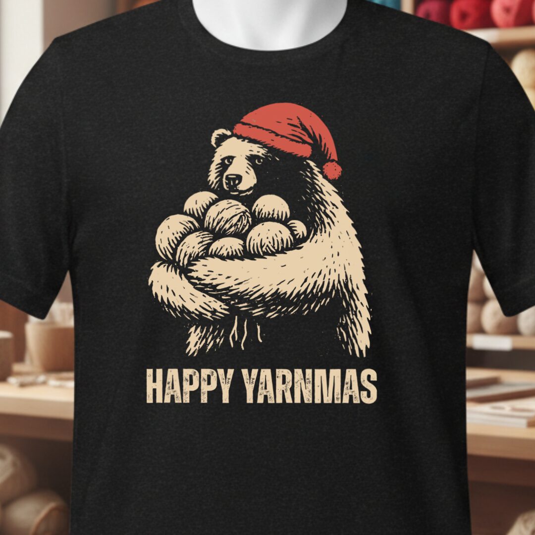 Yarnmas T-Shirt Black t-shirt