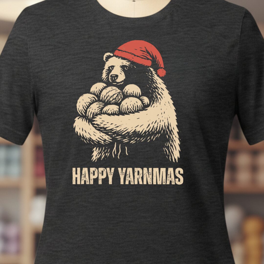 Yarnmas T-Shirt Dark Grey t-shirt