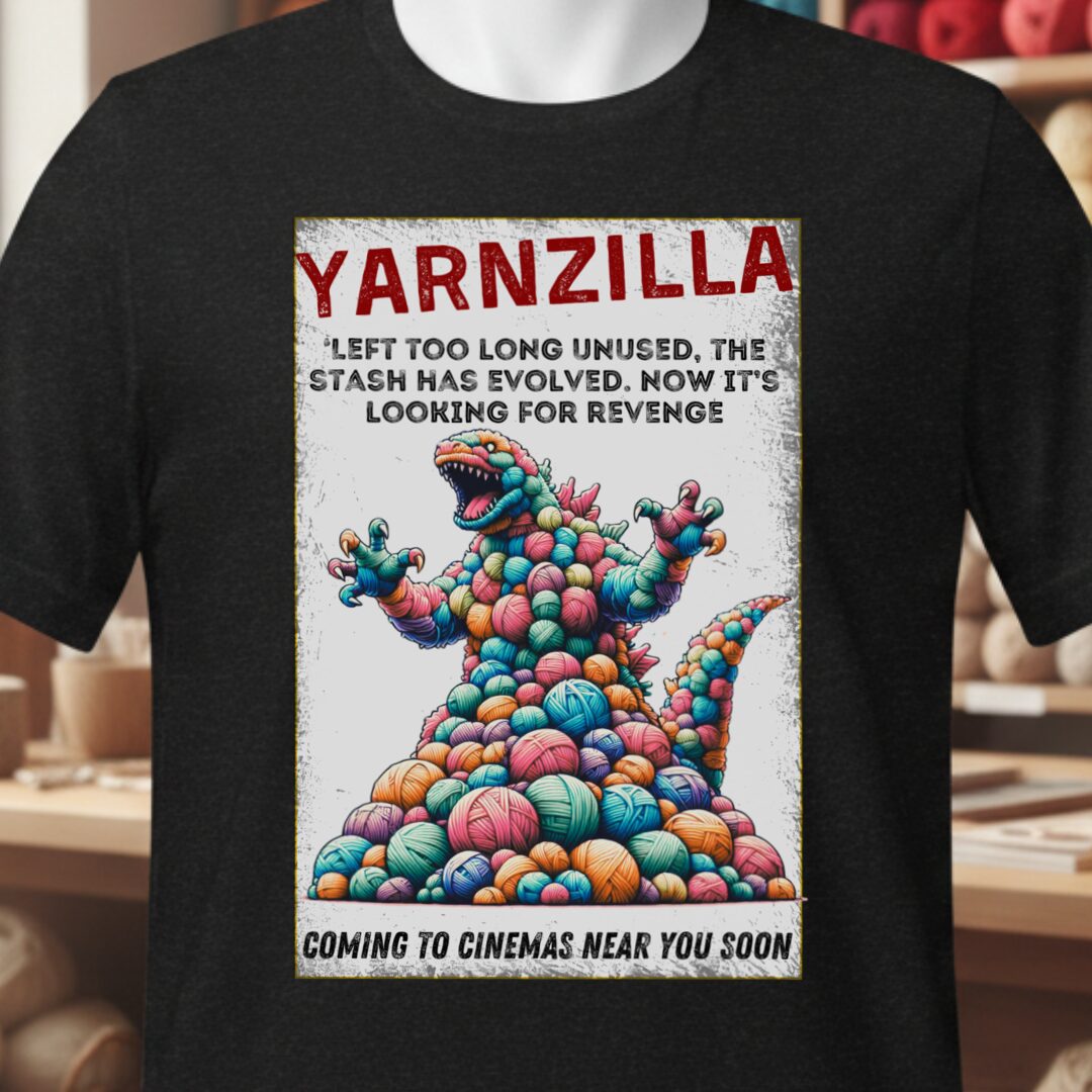 Yarnzilla T-Shirt Black t-shirt