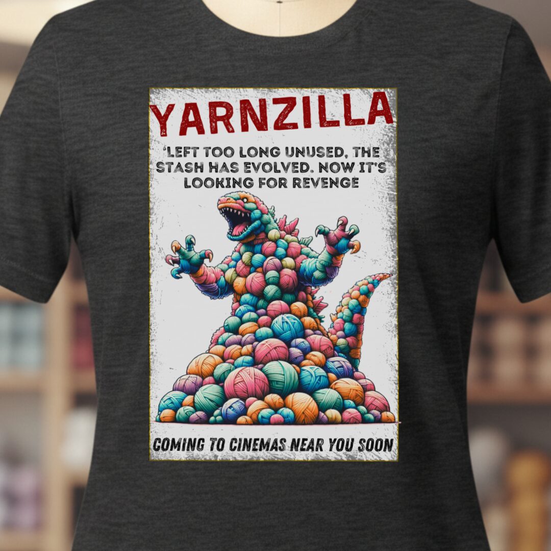 Yarnzilla T-Shirt Dark Grey t-shirt