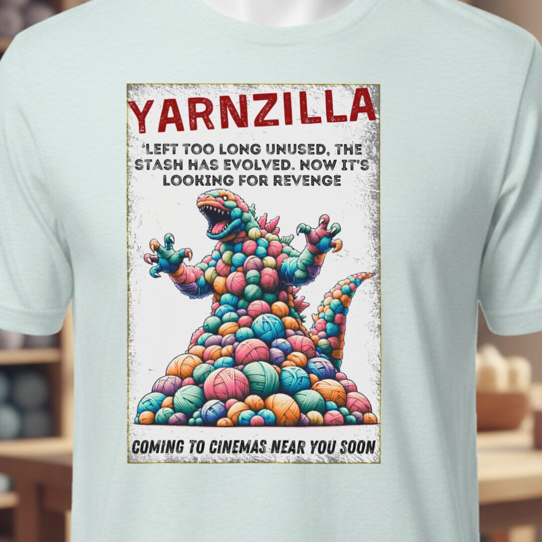 Yarnzilla T-Shirt Ice Blue t-shirt