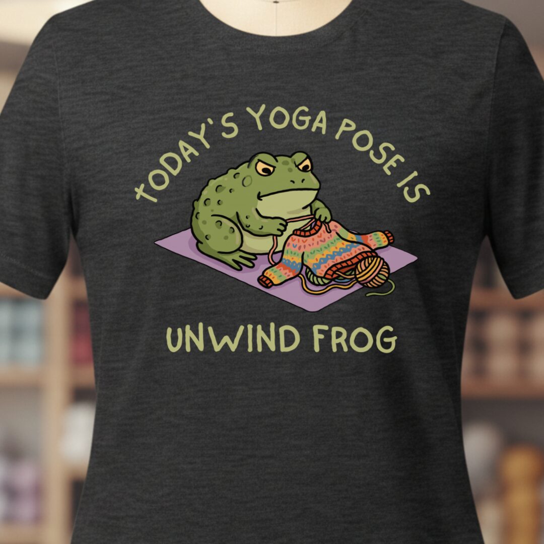 Yoga Pose T-Shirt Dark Grey t-shirt