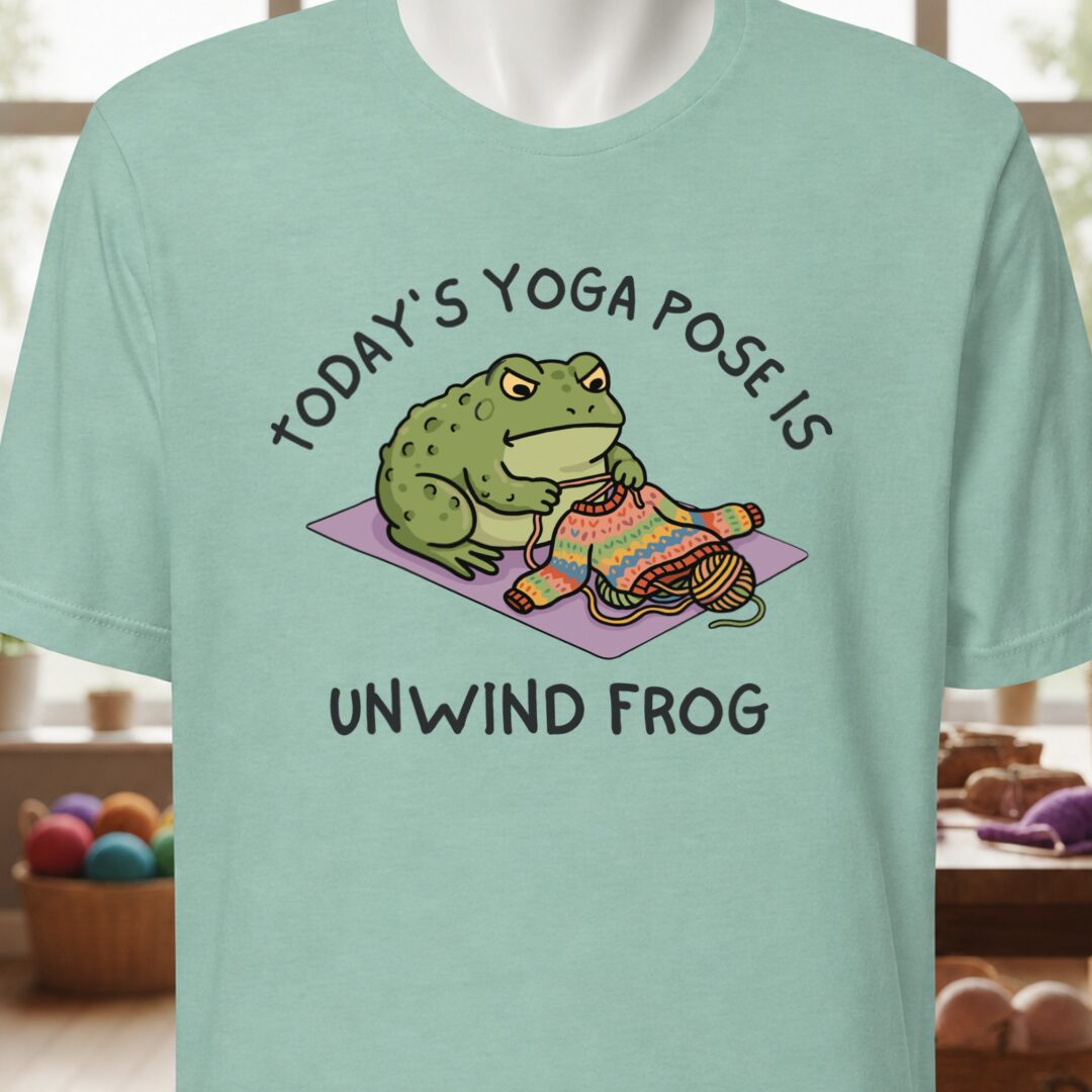 Yoga Pose T-Shirt Sea Breeze t-shirt