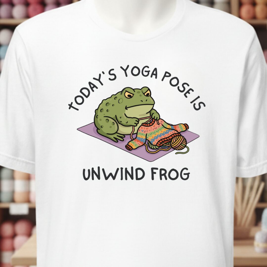 Yoga Pose White T-Shirt.jpg