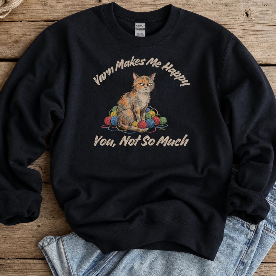 You, Not So Much Black Sweatshirt.jpg