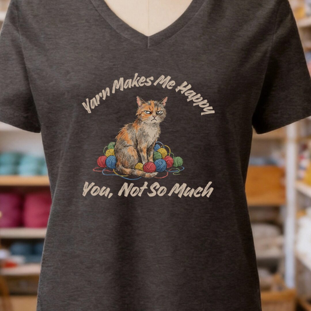 You, Not So Much Dark Grey V Neck.jpg