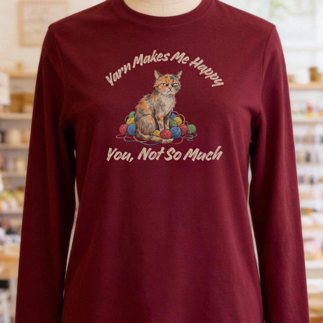 You, Not So Much Maroon Long Sleeve Tee.jpg