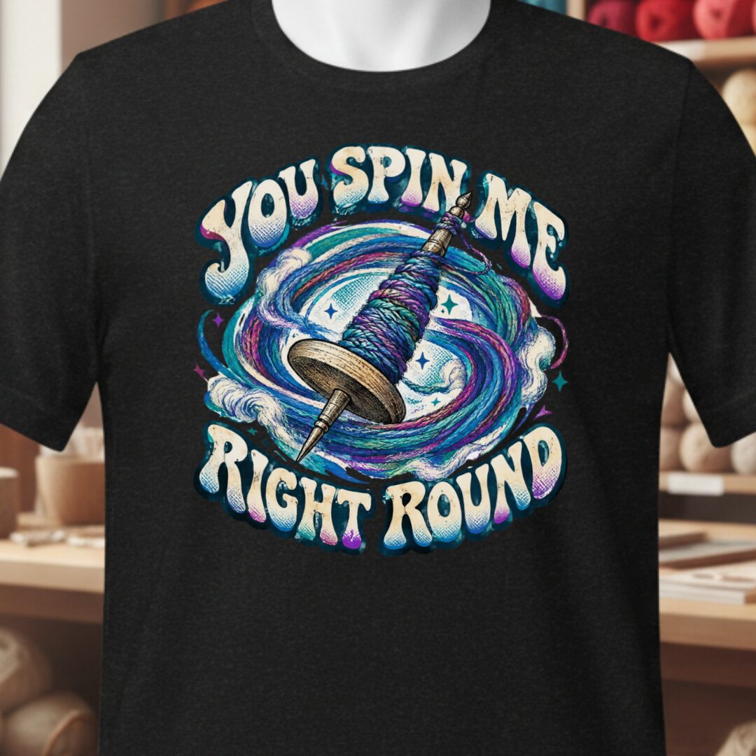 You Spin Me T-Shirt Black t-shirt