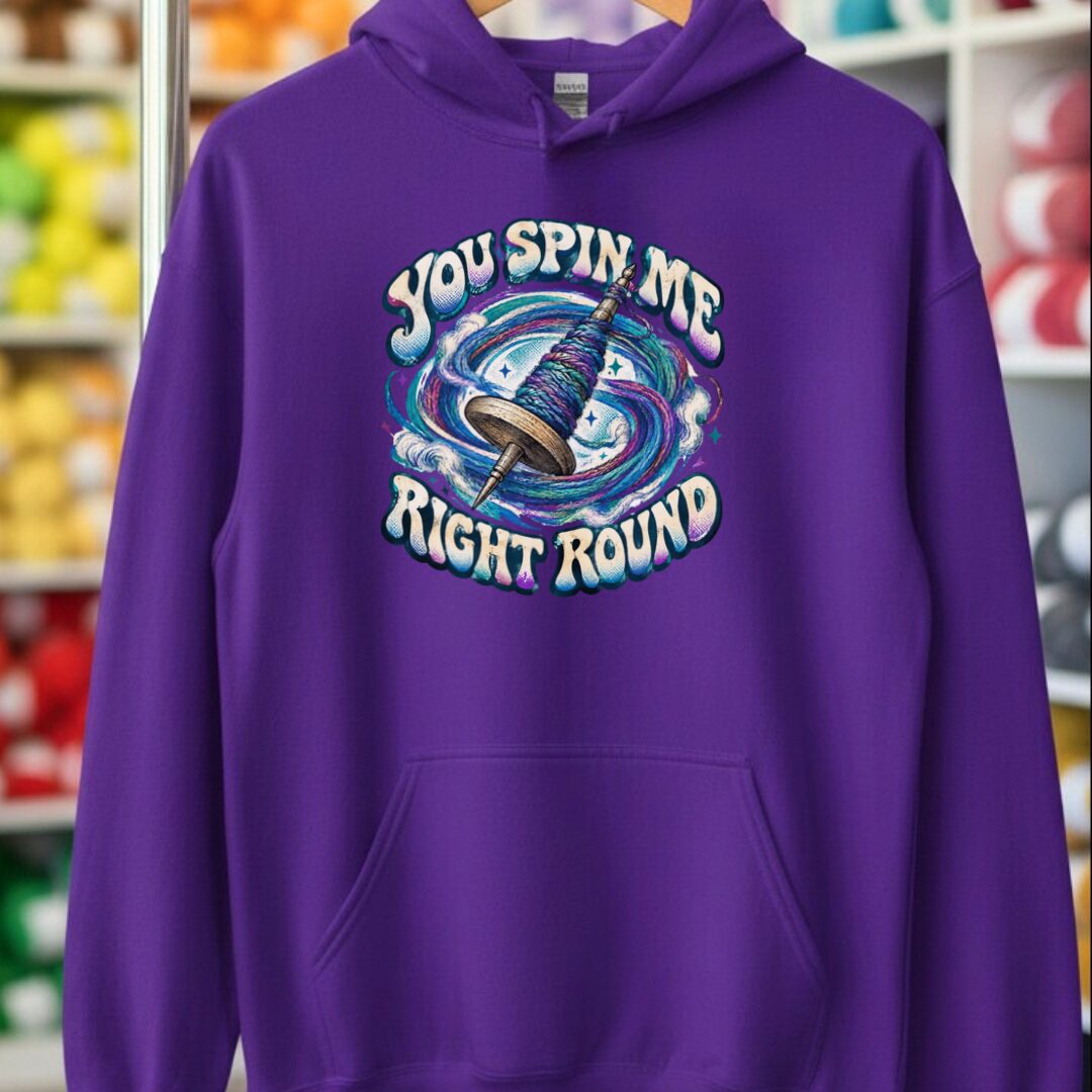 You Spin Me Hoodie Purple t-shirt