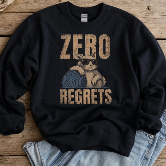 Zero Regrets Black Sweatshirt.jpg