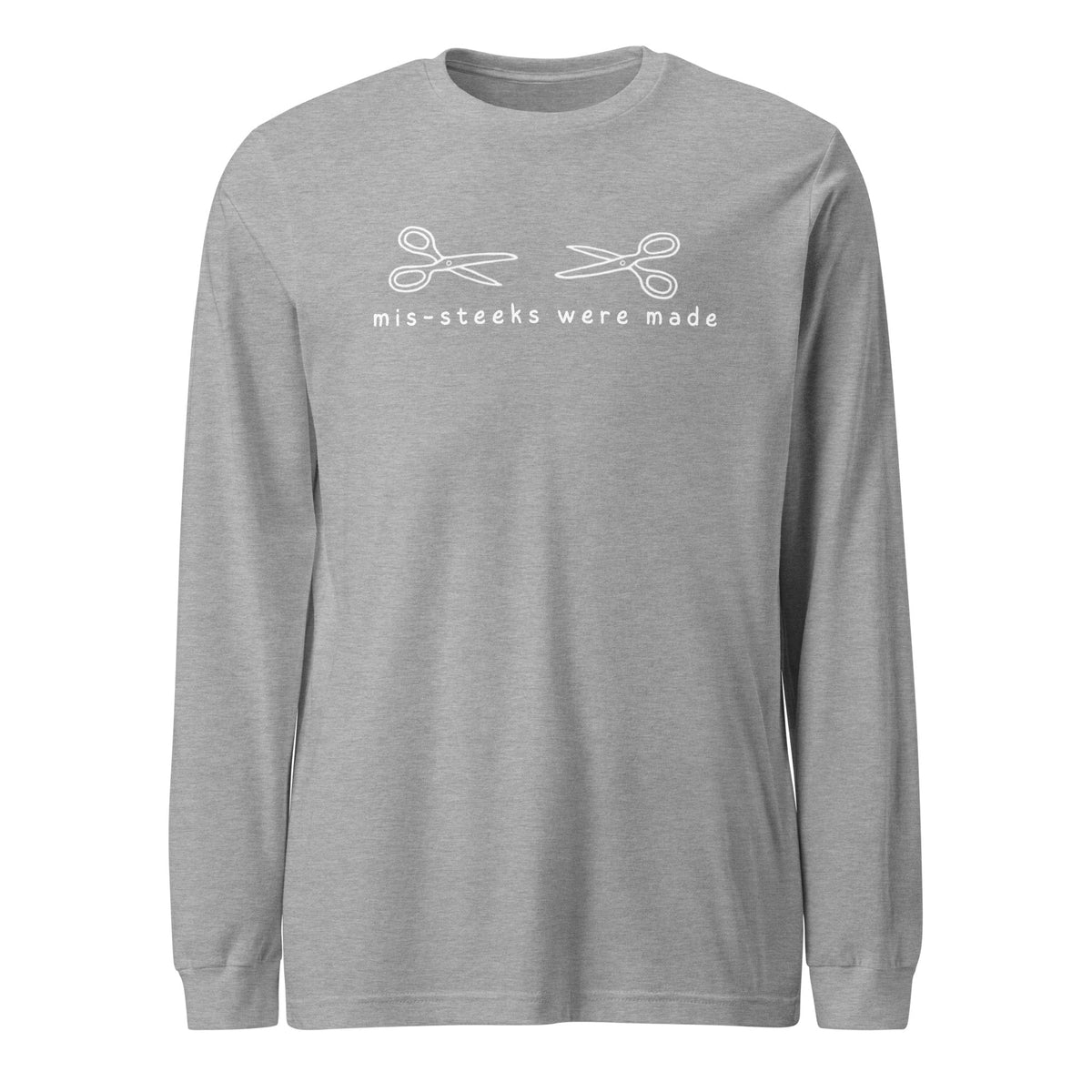 Mis-steeks Were Made Long Sleeve Tee Athletic Heather / S