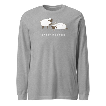Shear Madness Long Sleeve Tee Athletic Heather / S