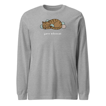 Yarn Advocat Long Sleeve Tee Athletic Heather / S