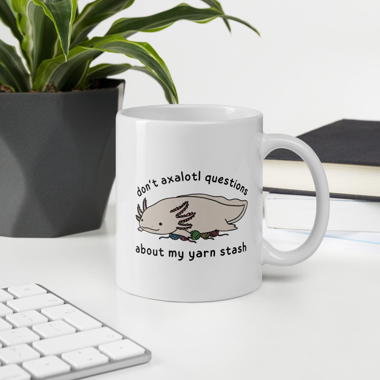 Axalotl Questions Mug