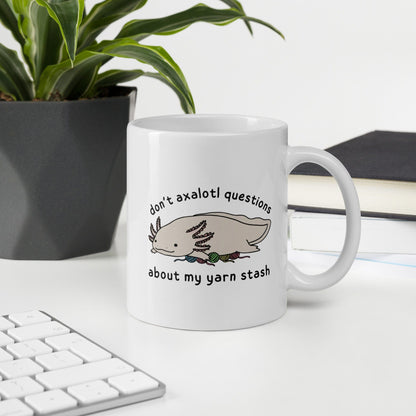 Axalotl Questions Mug