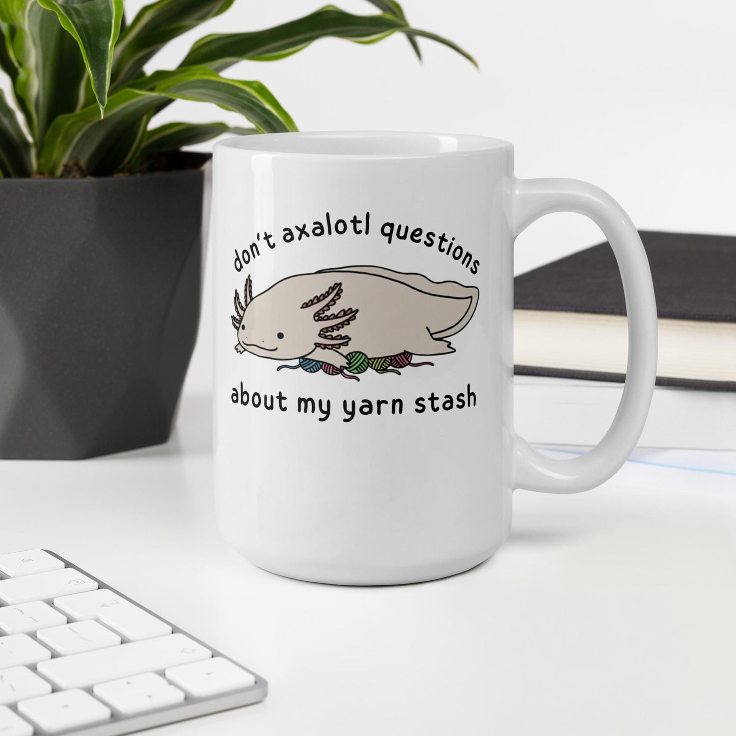 Axalotl Questions Mug