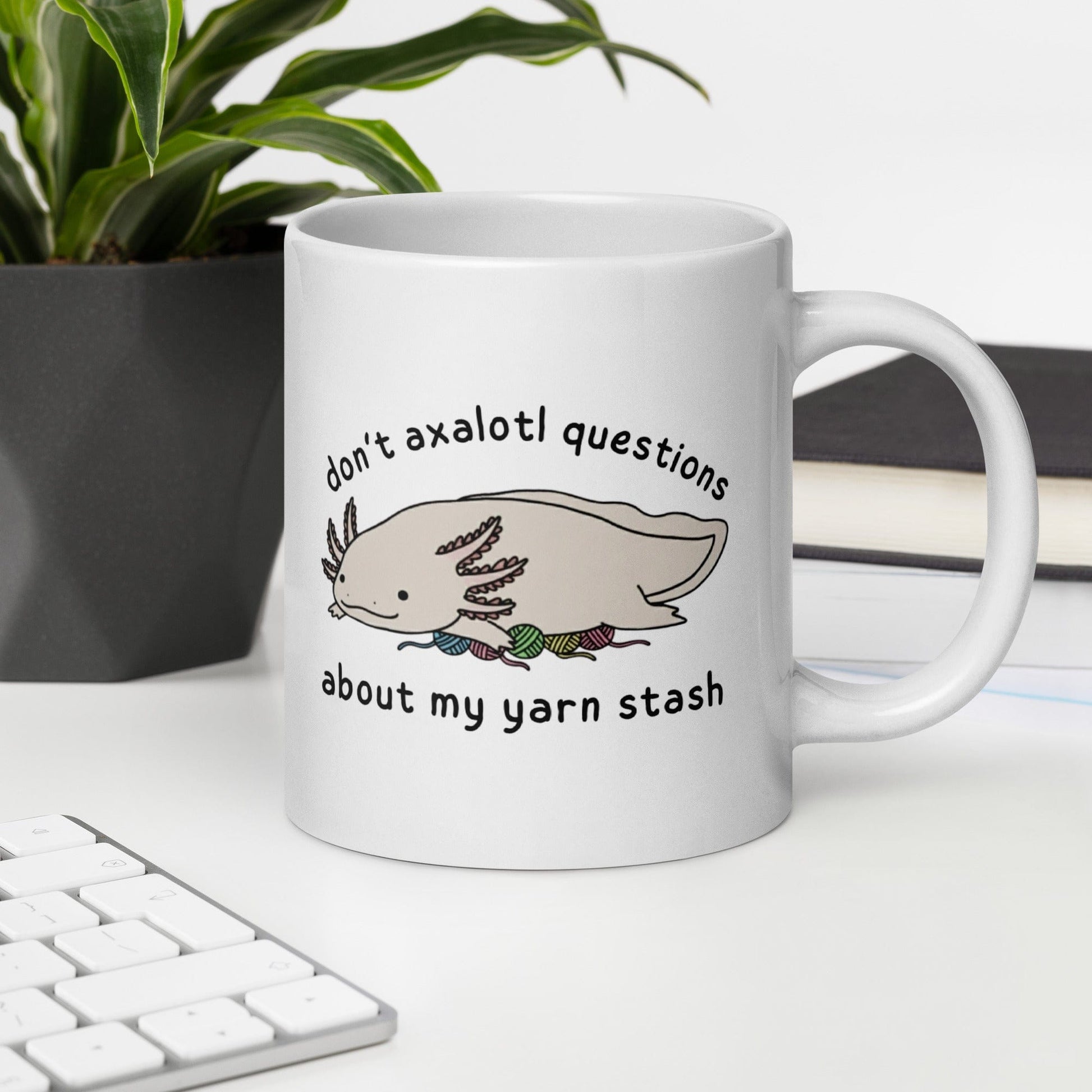 Axalotl Questions Mug