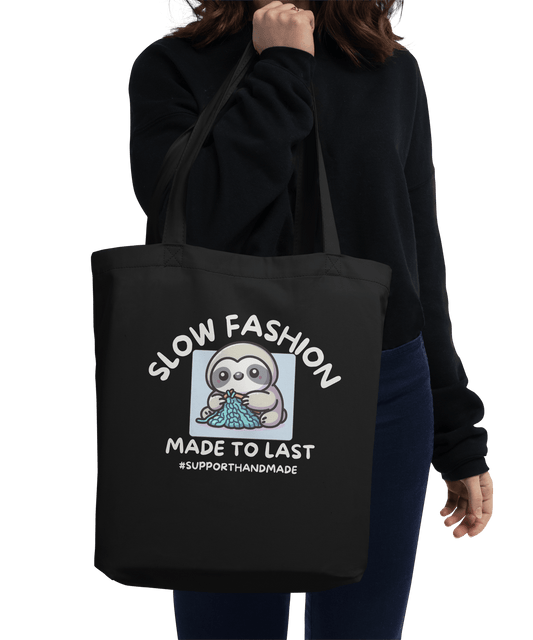 'Slow Fashion' Eco Tote Bag