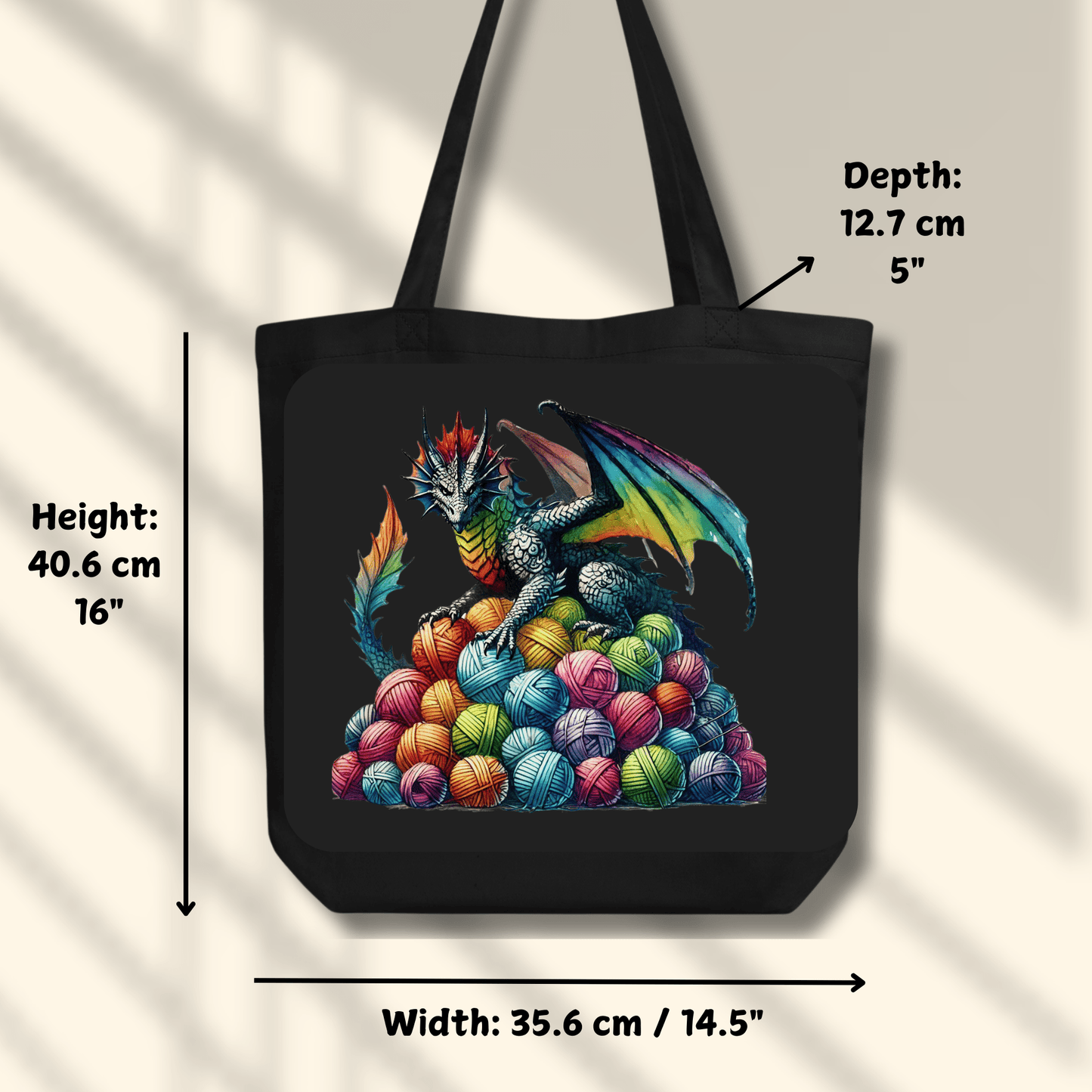 'Yarn Dragon' Eco Tote Bag