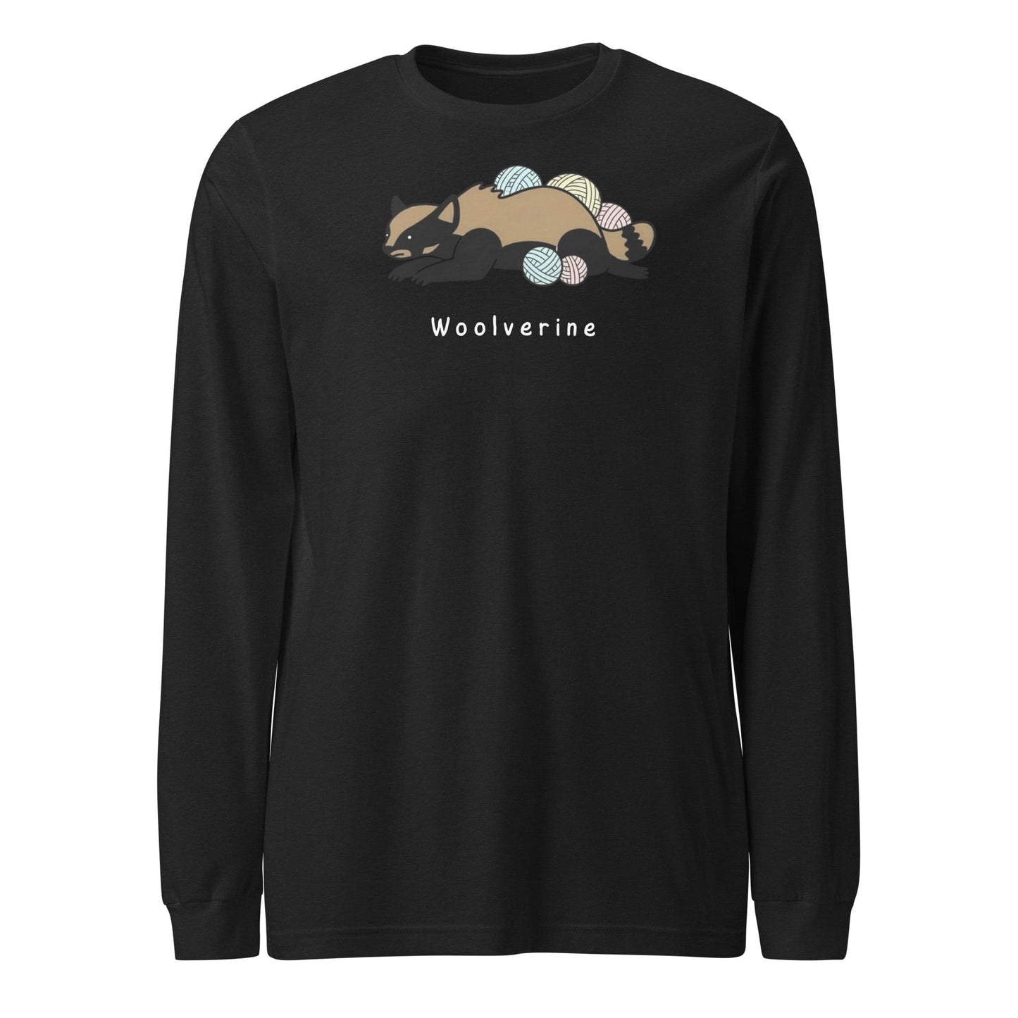 Woolverine Long Sleeve Tee Black Heather / S