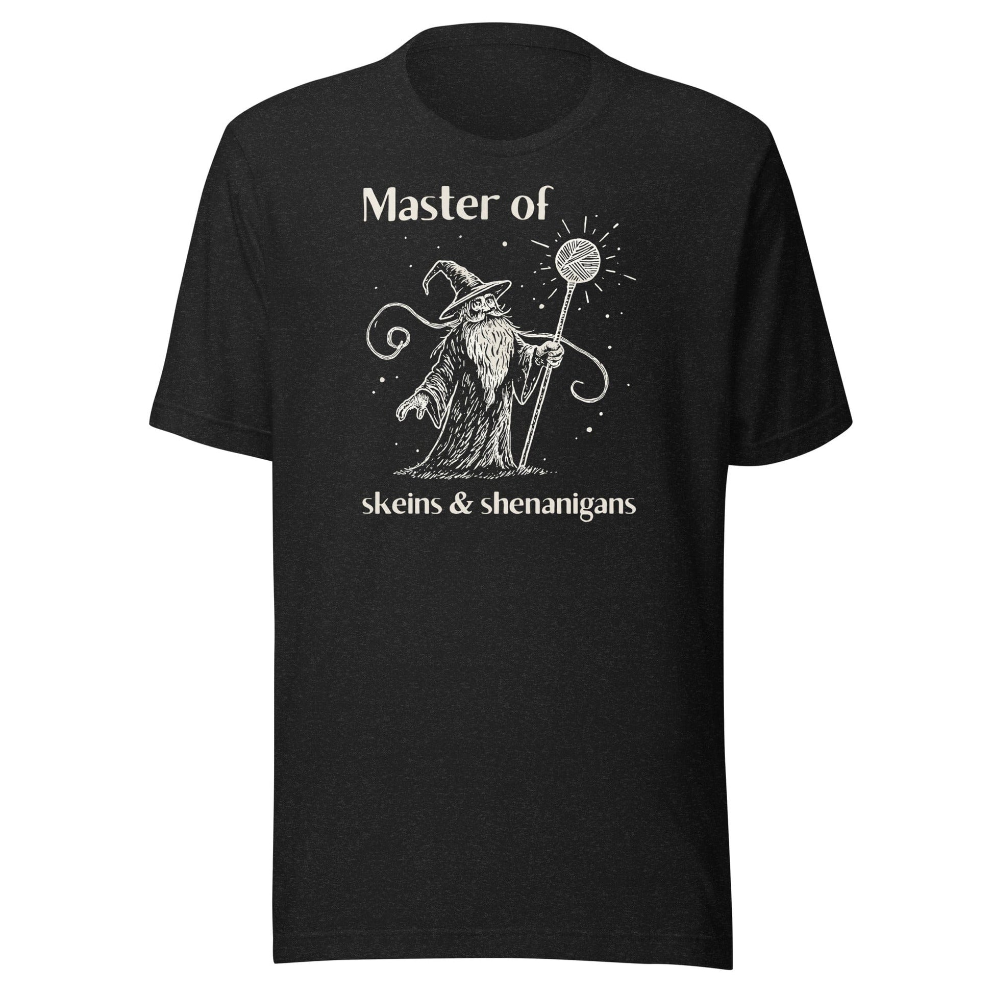Master of Skeins T-Shirt Black Heather / XS