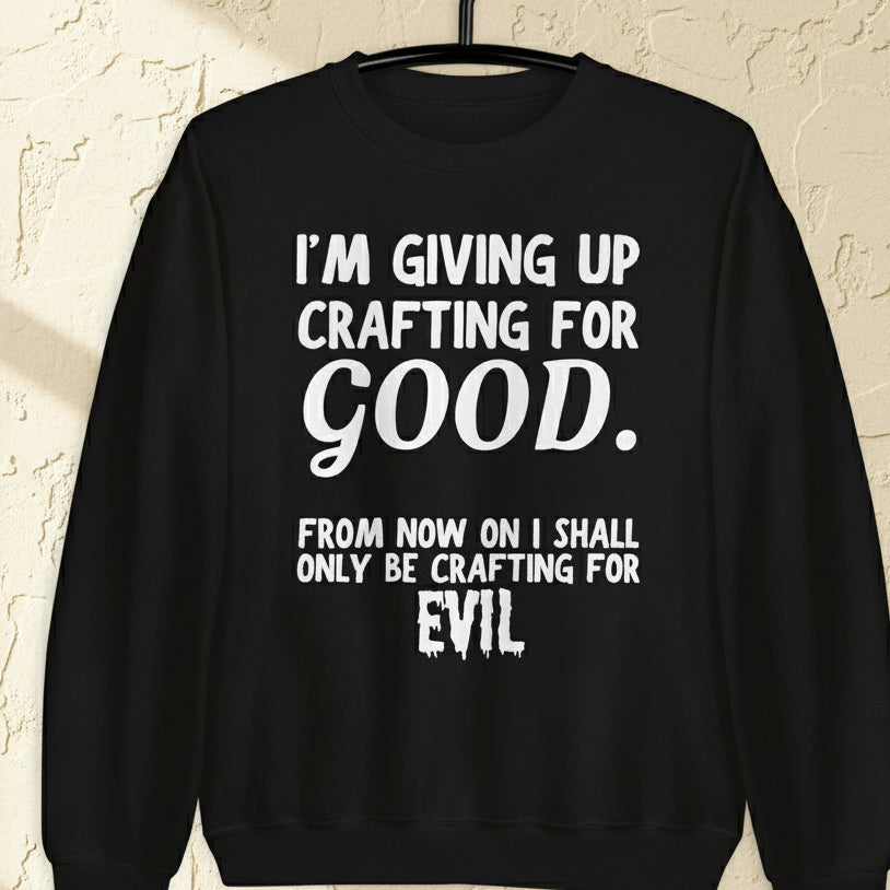 Crafting for Good Sweatshirt Black / S